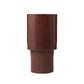 Pinko End Table - Smooth Red Concrete