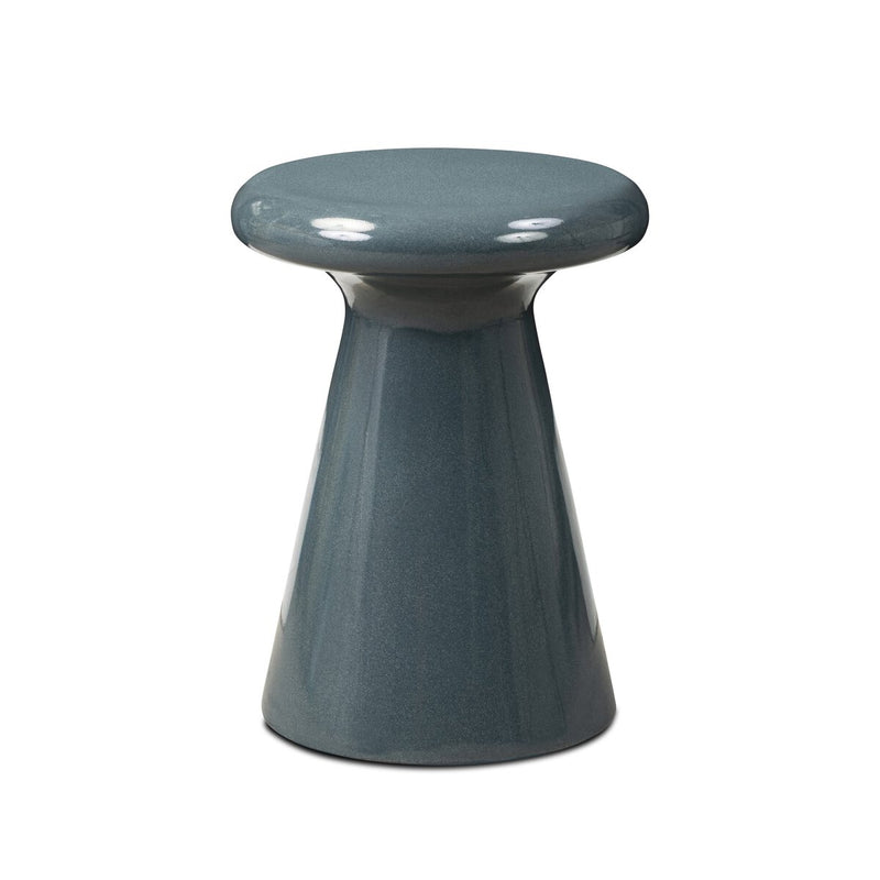 Kika End Table - Smooth Slate Concrete