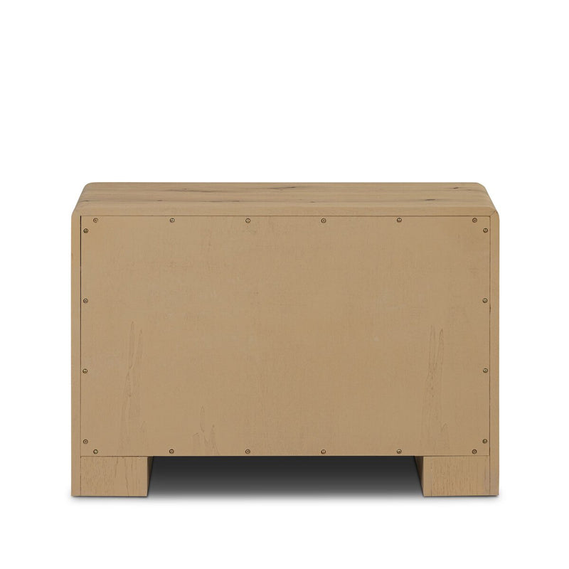 Eden Nightstand - Aged Smoked Oak Veneer