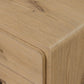 Eden Nightstand - Aged Smoked Oak Veneer
