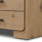 Eden Nightstand - Aged Smoked Oak Veneer
