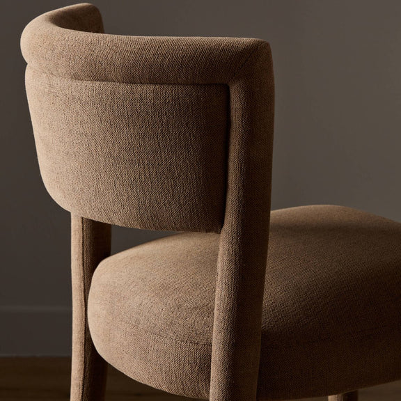Beverly Dining Chair - Crypton Nomad Mushroom