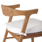 Cliff Outdoor Dining Chair - Arashi Salt