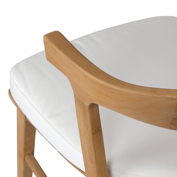 Cliff Outdoor Dining Chair - Arashi Salt