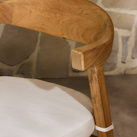 Cliff Outdoor Dining Chair - Arashi Salt