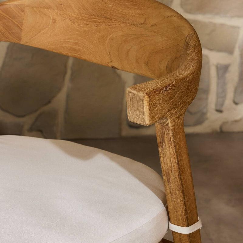 Cliff Outdoor Dining Chair - Arashi Salt