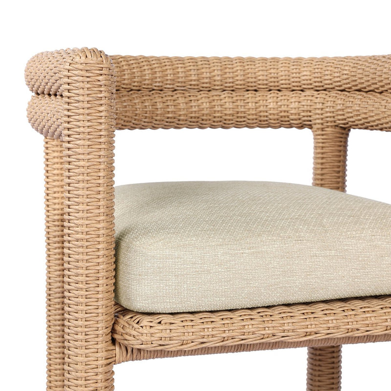 Tacova Outdoor Dining Chair - Casa Cream