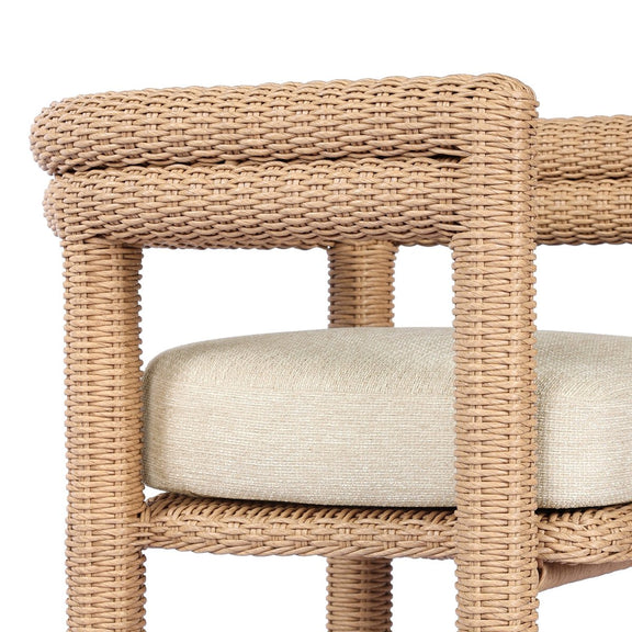 Tacova Outdoor Dining Chair - Casa Cream