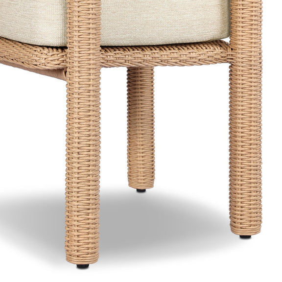 Tacova Outdoor Dining Chair - Casa Cream