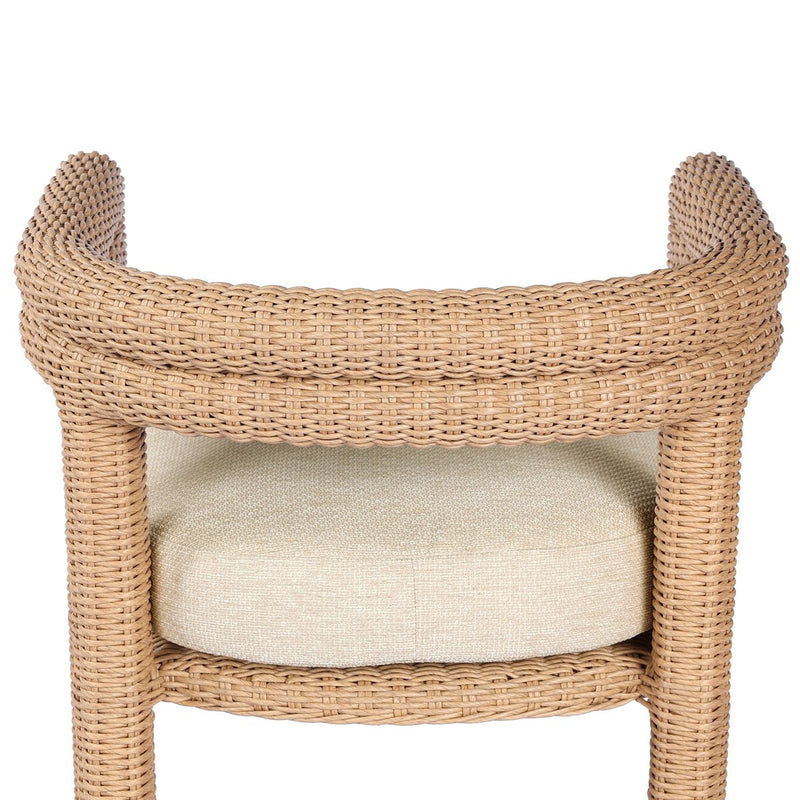 Tacova Outdoor Dining Chair - Casa Cream