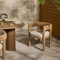 Tacova Outdoor Dining Chair - Casa Cream