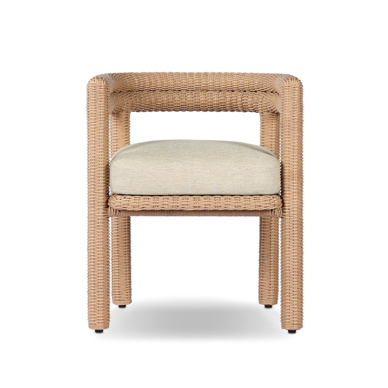 Tacova Outdoor Dining Chair - Casa Cream