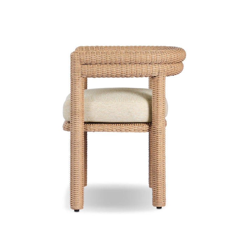 Tacova Outdoor Dining Chair - Casa Cream