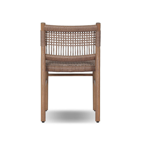 Ashe Outdoor Dining Chair - Tanned Weave