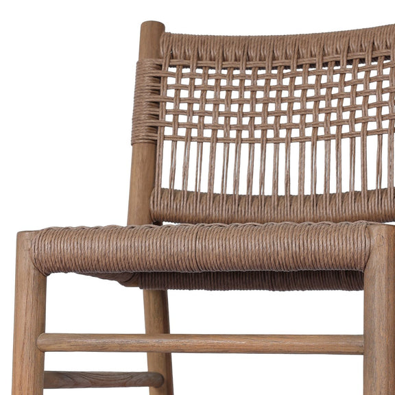 Ashe Outdoor Dining Chair - Tanned Weave