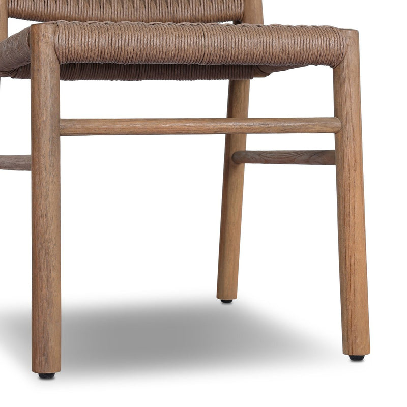 Ashe Outdoor Dining Chair - Tanned Weave