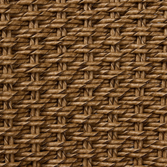 Quaid Outdoor Woven Dining Chair - Alessi Buff