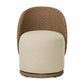 Quaid Outdoor Woven Dining Chair - Alessi Buff