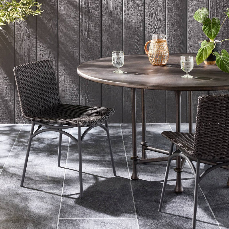 Worley Outdoor Dining Chair - Vintage Coal