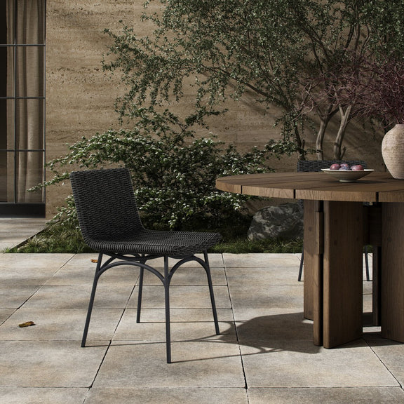 Worley Outdoor Dining Chair - Vintage Coal