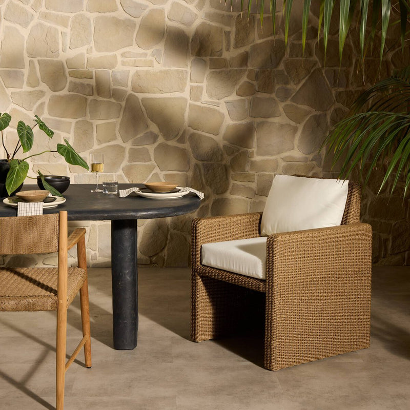 Kima Outdoor Dining Chair - Arashi Salt