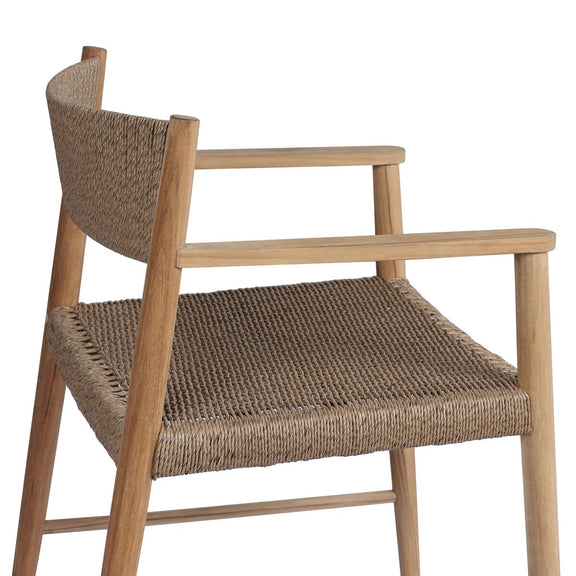 Boston Outdoor Dining Chair - Faux Dark Hyacinth