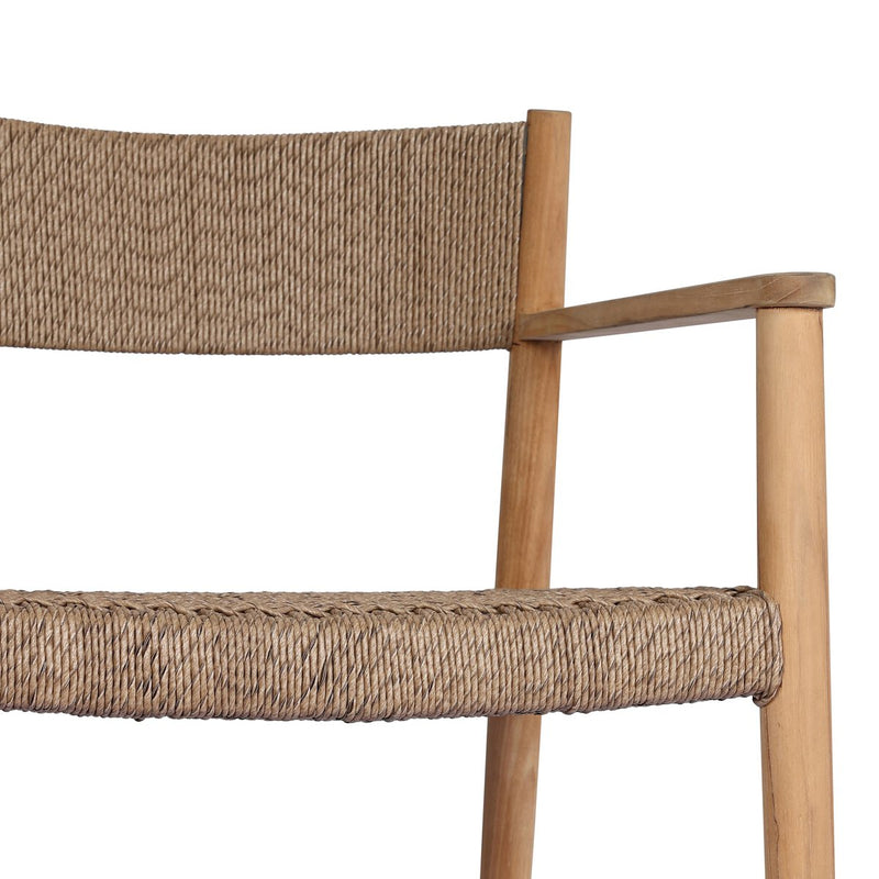 Boston Outdoor Dining Chair - Faux Dark Hyacinth