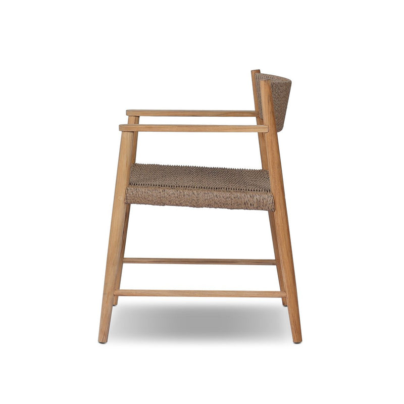 Boston Outdoor Dining Chair - Faux Dark Hyacinth