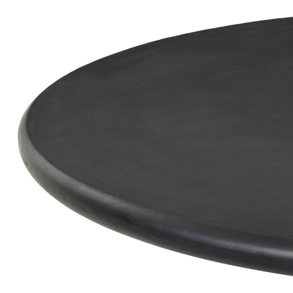 Brixton Outdoor Round Dining Table 42" - Distressed Bronze