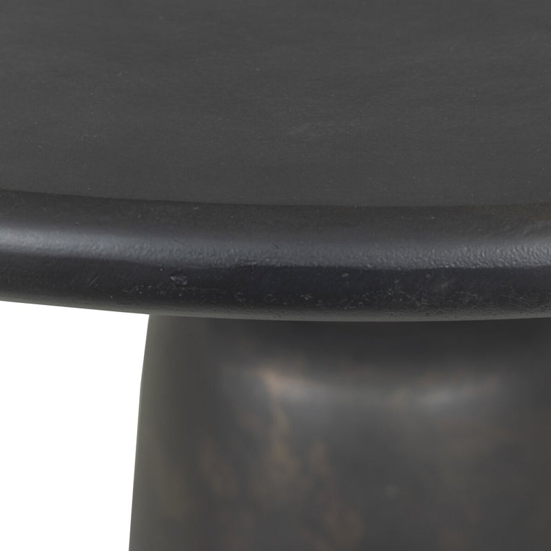 Brixton Outdoor Round Dining Table 42" - Distressed Bronze