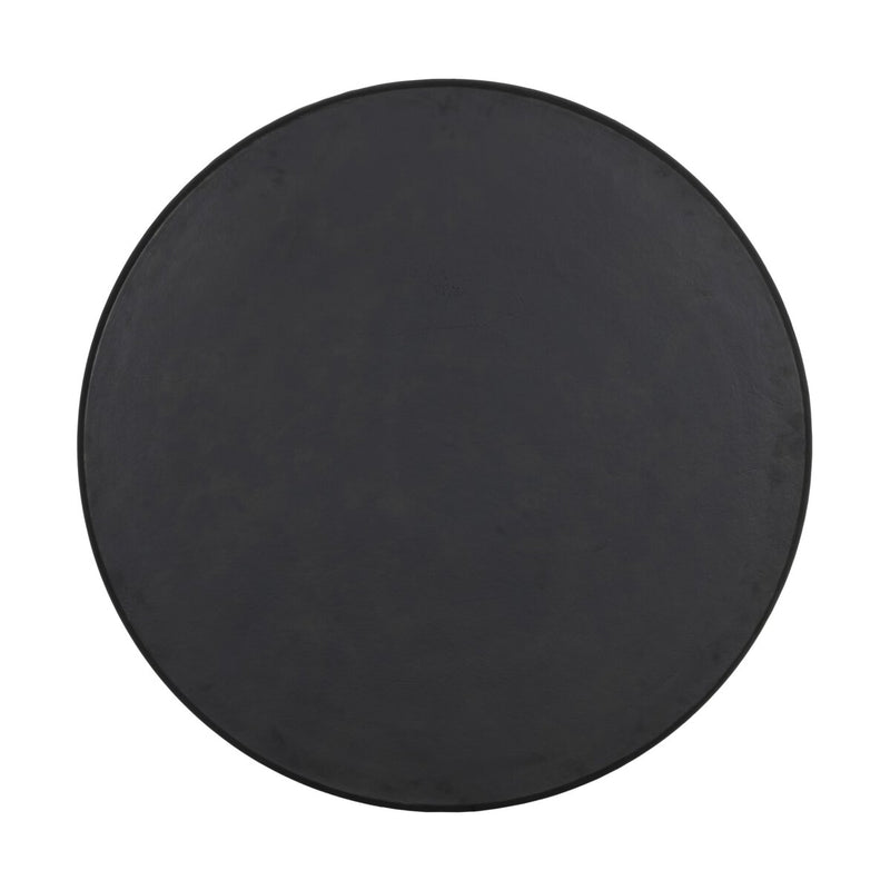 Brixton Outdoor Round Dining Table 42" - Distressed Bronze