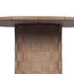 Brandt Outdoor Round Dining Table 60" - Stained Toasted Brown