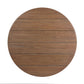 Brandt Outdoor Round Dining Table 60" - Stained Toasted Brown