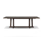 Indie Outdoor Dining Table - Stained Saddle Brown Fsc