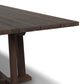 Indie Outdoor Dining Table - Stained Saddle Brown Fsc