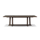 Indie Outdoor Dining Table - Stained Saddle Brown Fsc