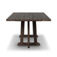 Indie Outdoor Dining Table - Stained Saddle Brown Fsc