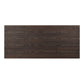 Indie Outdoor Dining Table - Stained Saddle Brown Fsc