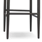 Lomas Outdoor Metal Bar + Counter Stool - Textured Dune