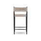 Lomas Outdoor Metal Bar + Counter Stool - Textured Dune