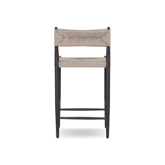 Lomas Outdoor Metal Bar + Counter Stool - Textured Dune