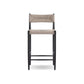 Lomas Outdoor Metal Bar + Counter Stool - Textured Dune