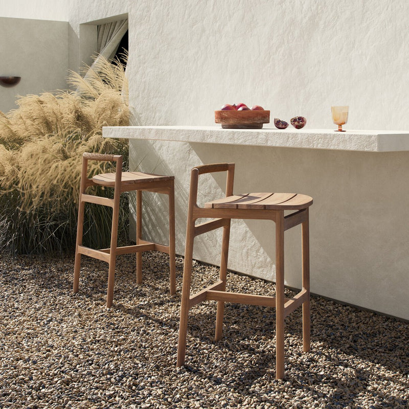 Baden Outdoor Bar + Counter Stool - Textured Sand