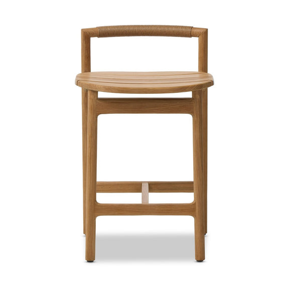 Baden Outdoor Bar + Counter Stool - Textured Sand