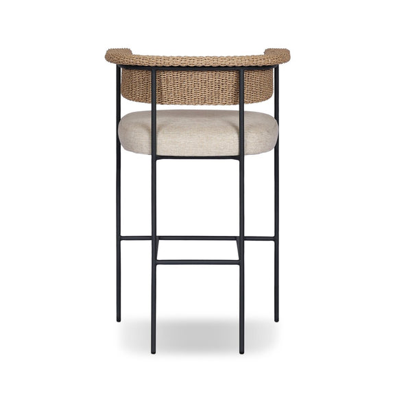 Carrie Outdoor Stool - Ellor Beige