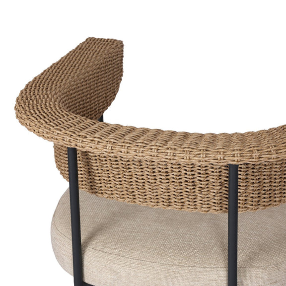 Carrie Outdoor Stool - Ellor Beige