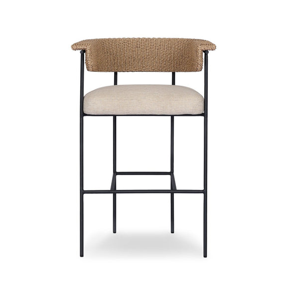 Carrie Outdoor Stool - Ellor Beige