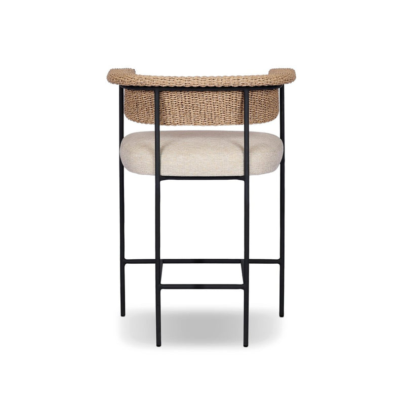 Carrie Outdoor Stool - Ellor Beige