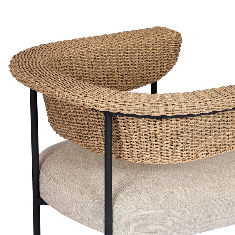 Carrie Outdoor Stool - Ellor Beige