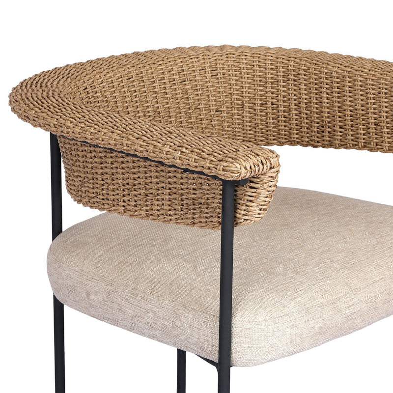 Carrie Outdoor Stool - Ellor Beige